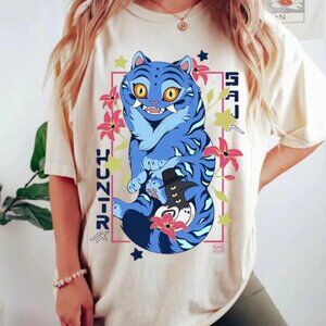 Huntrix Kpop Demon Hunters Print Shirt, Gift for Huntrix fans, Y2K Anime Style
